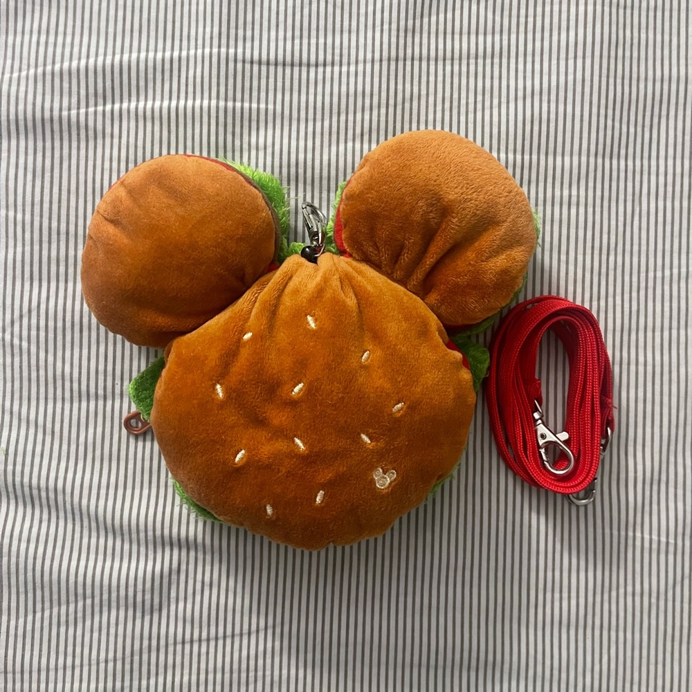 Tokyo Disney Resort Hamburger Crossbody Bag